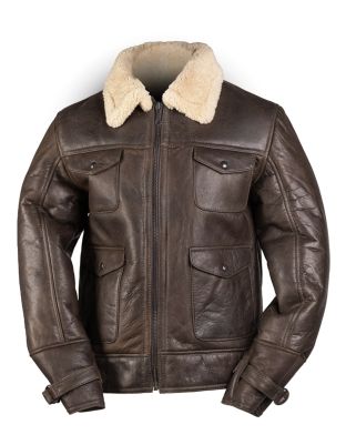 u.s.navy b-7 まかない leather bomber jacket