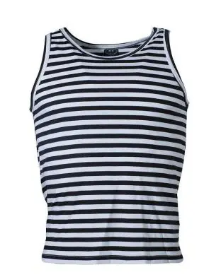 MFH Russian Tank Top Blue / White Striped - Tank Tops