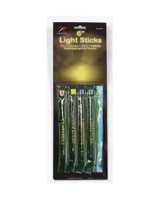 Rothco Glow Stick 4-Pack - Flashlights & Lanterns