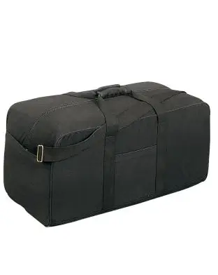 Rothco Assault Cargo Bag 90L Black - Travel Bags