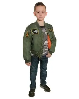 Rothco Top Gun MA-1 Pilot Jacket Kids - Jackets