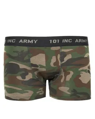Fostex Camouflage Boxer Shorts Woodland - Underwear
