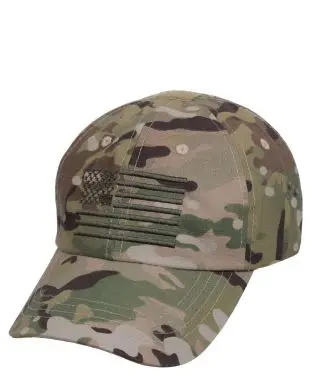 Rothco Tactical Operator Cap with US Flag - Caps