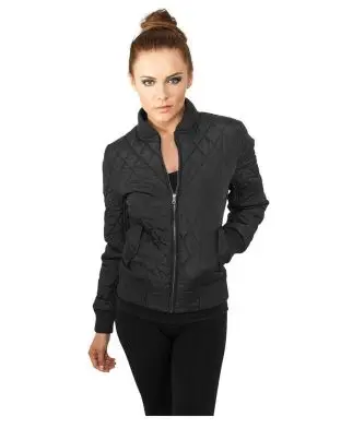 Urban Classics Diamond Quilt Nylon Jacket Women - Winter Jackets
