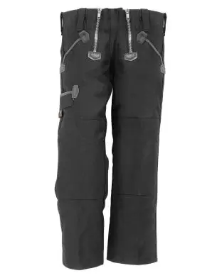 FHB Bobby Naver Pants in Moleskins for Kids Black - Pants