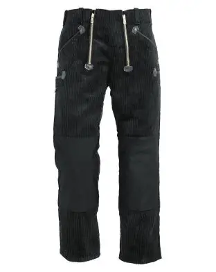 FHB Ulrich Guild Naver Pants in Velvet Black - Pants