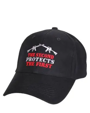 Rothco Deluxe Baseball Cap - '2nd Protects 1st - Caps