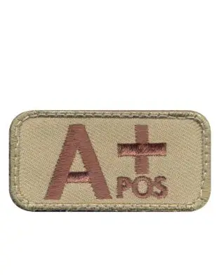 Rothco Patch - 'A Positive Blood Type - Patches