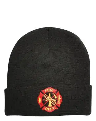 Rothco Deluxe Watch Cap - 'Fire Department embroidery' - Watch Caps