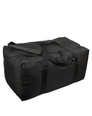 Rothco Gear Bag with U-Zipper Black - Travel Bags