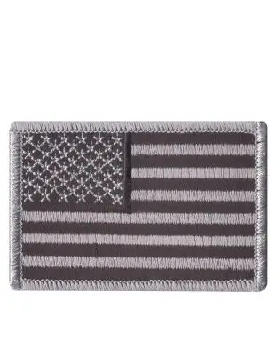 Rothco Iron-on or Sew-on Embroidered USA Flag Patch 5x7.5cm - Patches
