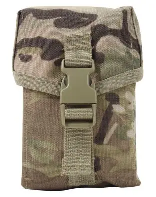 Rothco MOLLE II100 Round Saw Pouch MultiCam - MOLLE Pouches