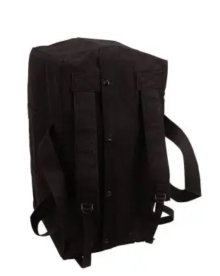 Rothco Mossad Tactical Cargo Bag/Backpack Black - Duffle Bags