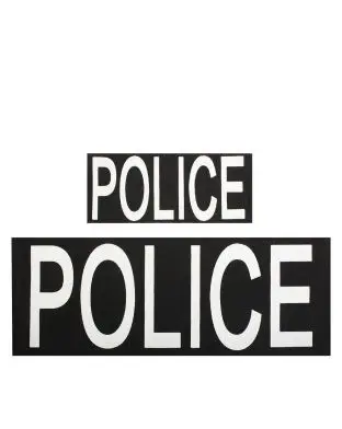 Rothco Patch Set - 'Police- - 2 pcs. - Patches