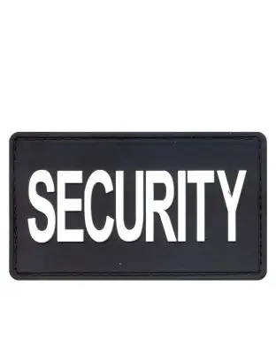 Rothco PVC Patch - 'Security - Patches