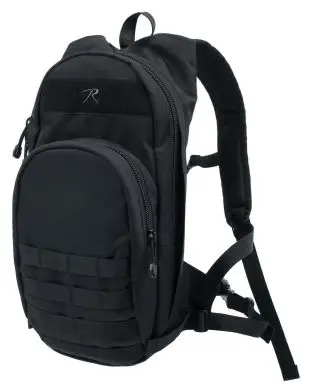 Rothco Tactical Backpack with water bladder compartment 7L Black - Backpacks