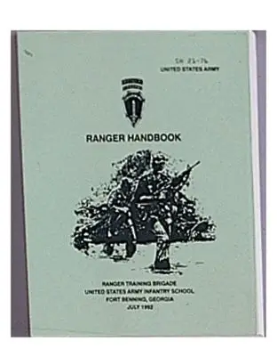 Rothco Ranger Handbook Black - 