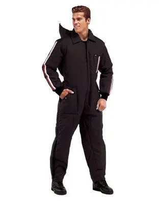 Rothco Thermal Suit / Ski and Rescue Suit Black - Coveralls