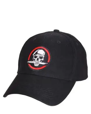 Rothco Baseball Cap with Skull/Knife - Caps
