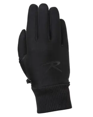 Rothco Softshell Gloves Black - Accessories