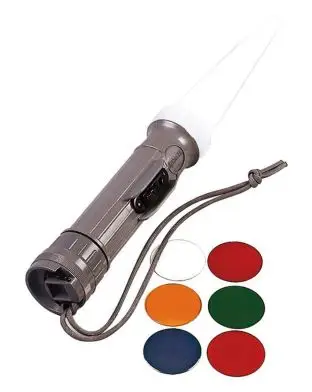 Rothco US Navy 2-Cell FLys Deck/Traffic Baton Olive - Flashlights & Lanterns