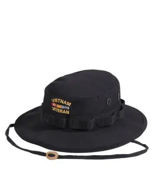 Rothco Boonie / Bully Hat with Vietnam Veteran embroidery Olive - Hats