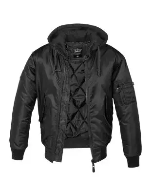 Brandit MA1 Bomber jacket with hood - Bomber Jackets