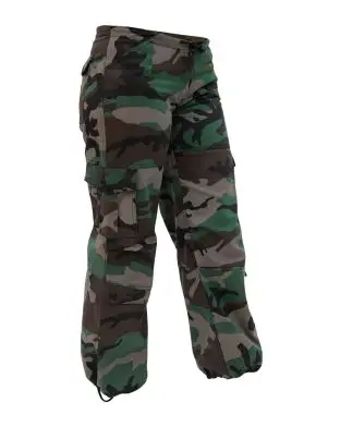 Rothco Women's Washed Camo Paratrooper Fatigue Pants - Pants