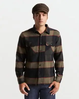 Brixton Bowery L/S Flannel - Outlet