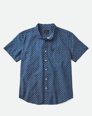 Brixton Charter Print X S/S WVN - Brixton