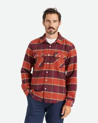 Brixton Bowery L/S Flannel - Brixton