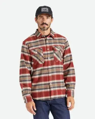 Brixton Bowery Stretch L/S X Flannel - Brixton