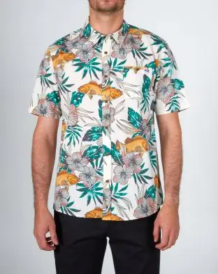 Salty Crew Rock Piles S/S Woven - Shirts