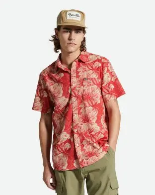 Brixton Charter Print S/S WVN - Shirts