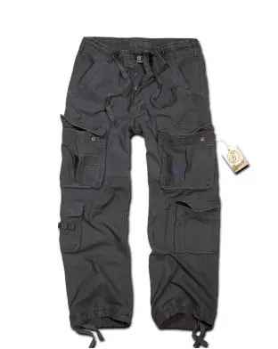 Brandit Pure Vintage Cargobyxor Anthracite - Cargo Pants