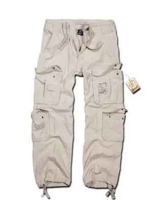 Brandit Pure Vintage cargo pants Old White - Military Pants